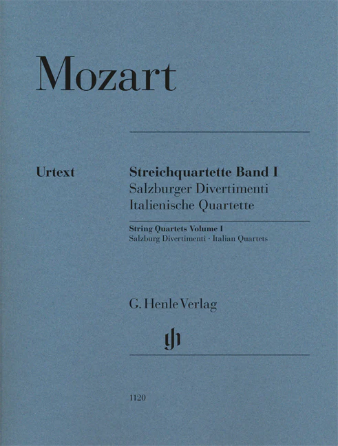 Mozart: String Quartets Volume 1