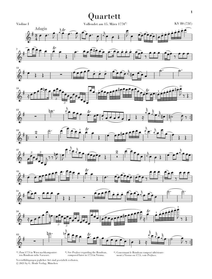 Mozart: String Quartets Volume 1 - Image 4