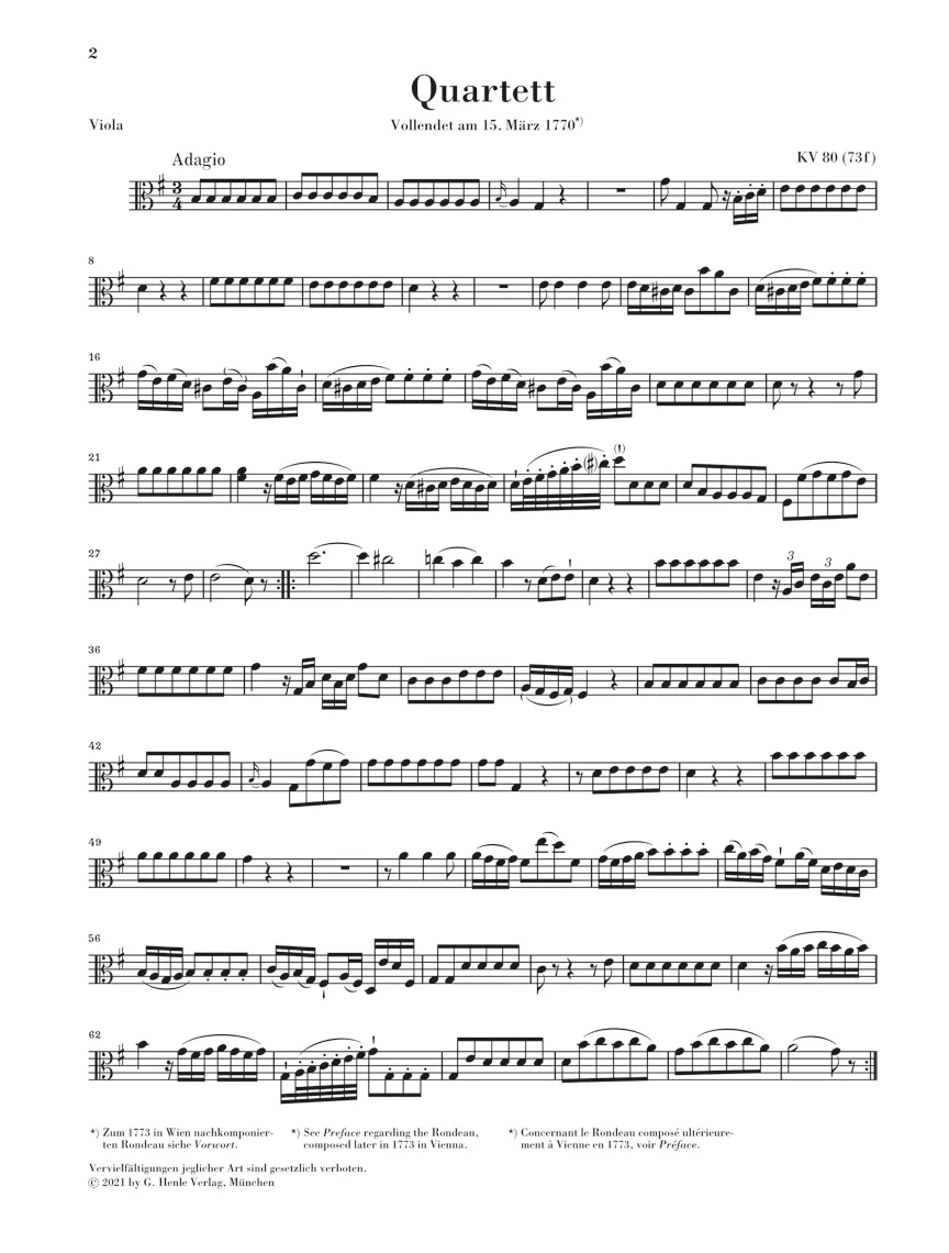 Mozart: String Quartets Volume 1 - Image 6