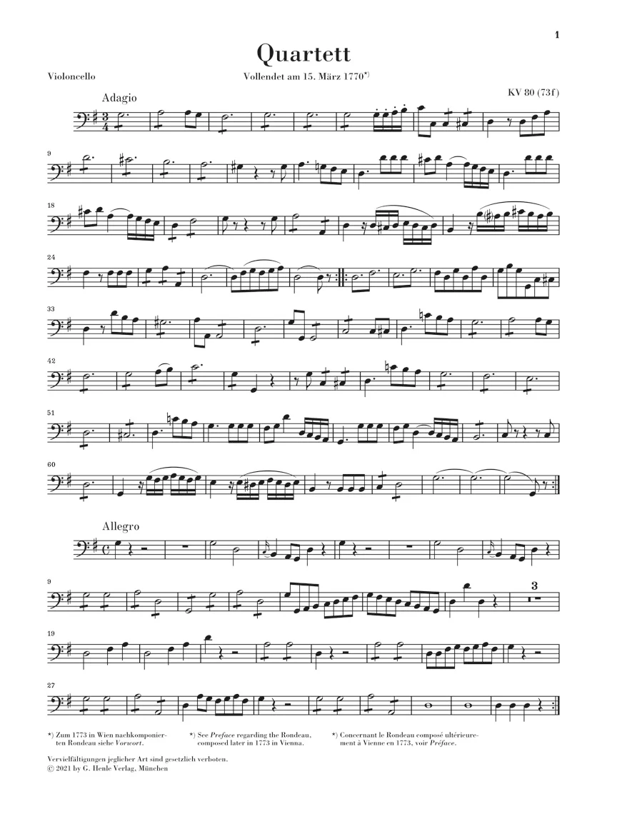 Mozart: String Quartets Volume 1 - Image 7