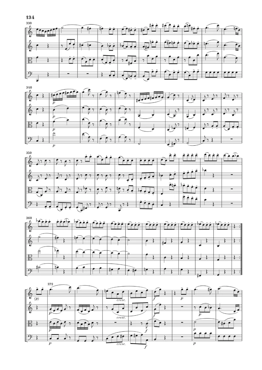 Mozart: String Quartets, Volume III (Study Score) - Image 7
