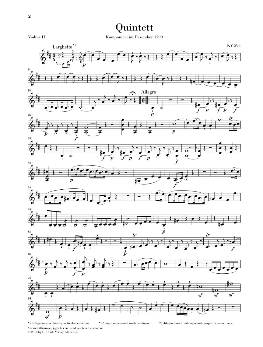 Mozart: String Quintets, Volume III - Image 3