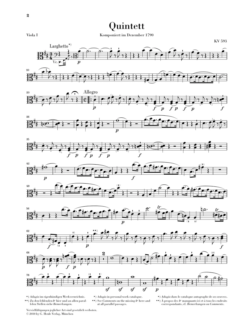 Mozart: String Quintets, Volume III - Image 4