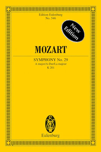 Symphony No. 29 in A Major, K. 201