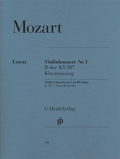 Mozart: Violin Concerto No. 1 in B flat major K. 207