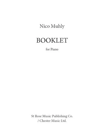 Booklet
