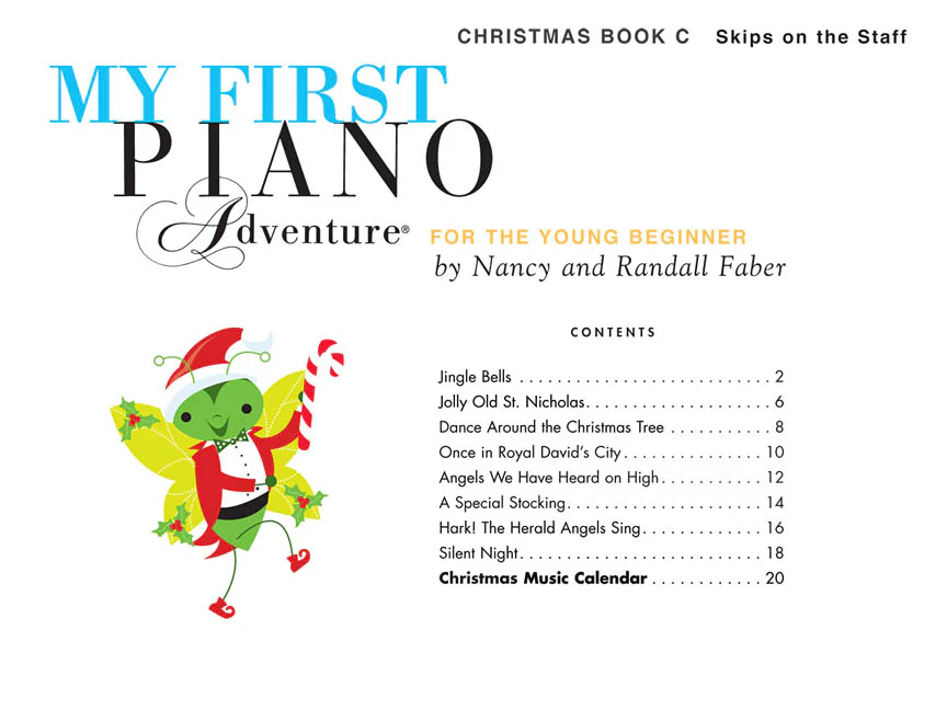 Faber My First Piano Adventure, Christmas Book C - Image 2