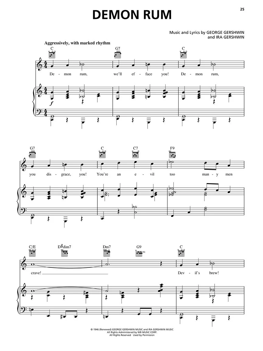 Nice Work If You Can Get It Vocal Selections - Image 3