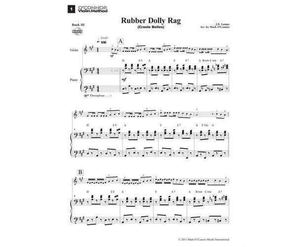 O'Connor Violin Method 3 - Piano Accompaniment - Image 5