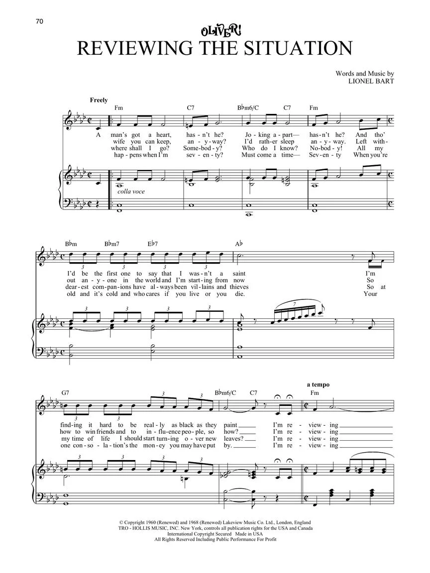 Oliver! - Vocal Selections - Image 5