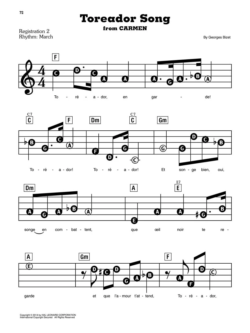 Opera Favorites - E-Z Play Today Vol. 195 - Image 4