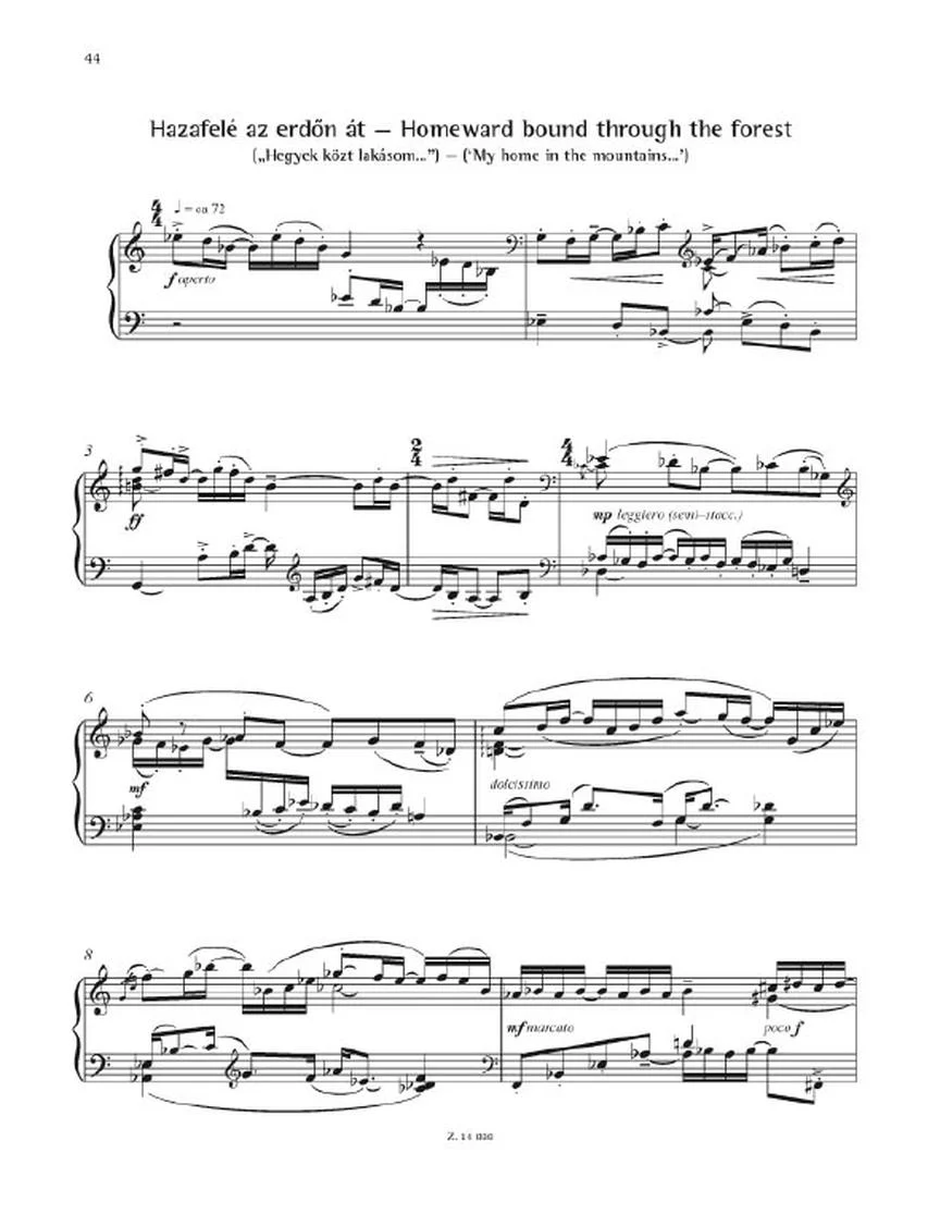 Orban Aulos 2 - Piano Pieces for Practicing Polyphony - Image 6