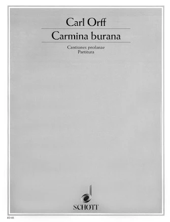 Orff Carmina Burana Full Score