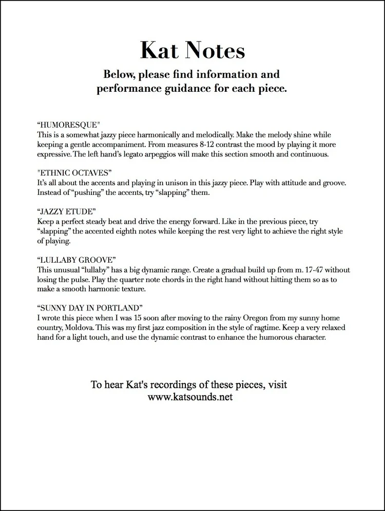 Original Jazz Piano Solos Intermediate/Advanced Level - Image 2