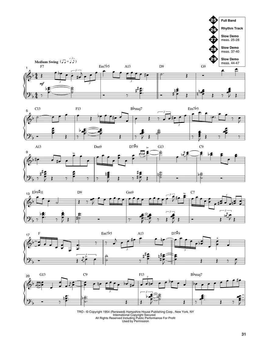 Peterson- Oscar Peterson Plays Standards - Piano Signature Licks - Image 5