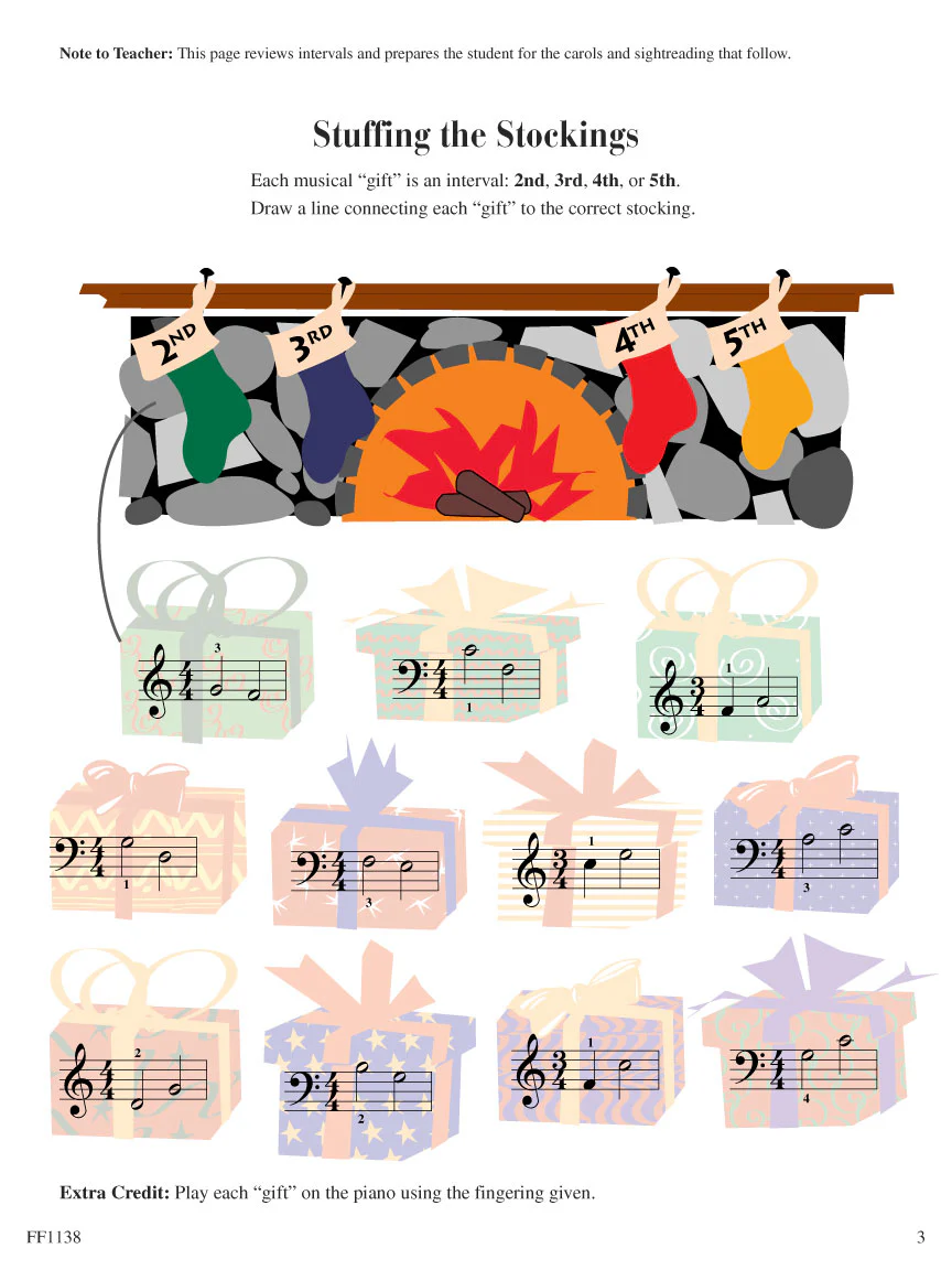 Faber Piano Adventures Christmas Book - Level 1 - Image 2