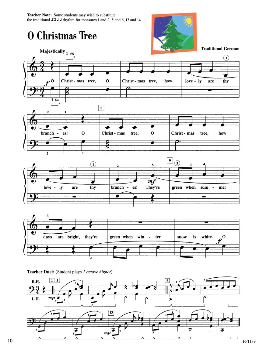 Faber Piano Adventures Christmas Level 2A - Image 4