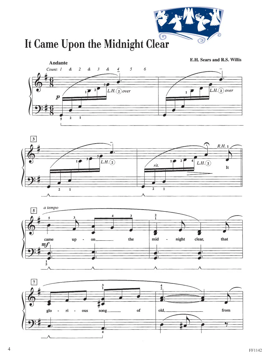Piano Adventures Christmas Book 4 - Image 3