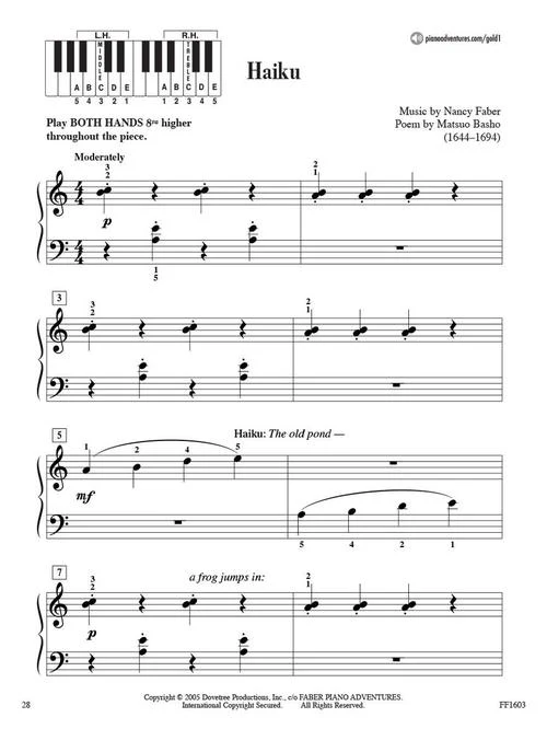 Faber Piano Adventures Gold Star Performance - Level 1 - Image 6