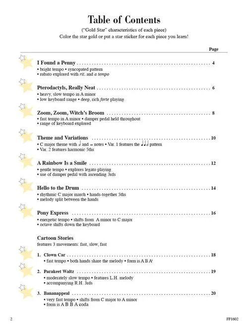 Piano Adventures Gold Star Performance, Primer Level - Image 2