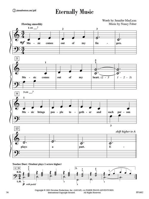 Piano Adventures Gold Star Performance, Primer Level - Image 6