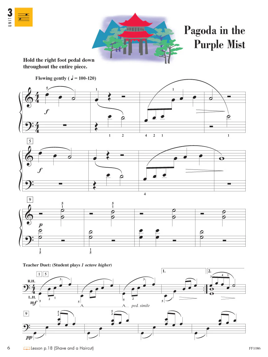 Faber Piano Adventures - Performance Book Level 2B - Image 3