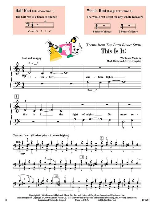 Faber Piano Adventures Popular Repertoire Book 1 - Image 4