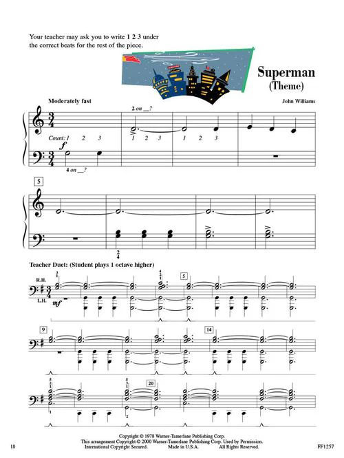 Faber Piano Adventures Popular Repertoire Book 1 - Image 5