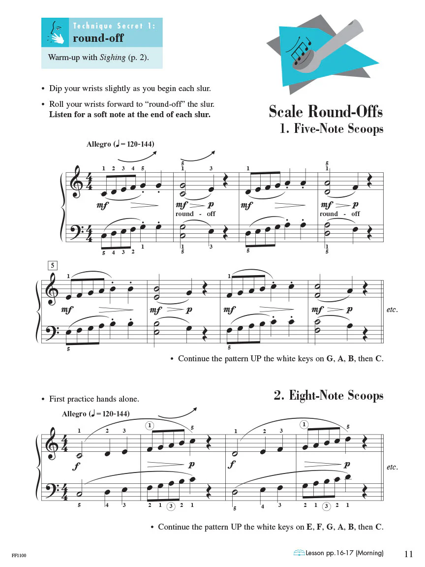 Faber Piano Adventures Technique & Artistry Book - Level 3A - Image 4