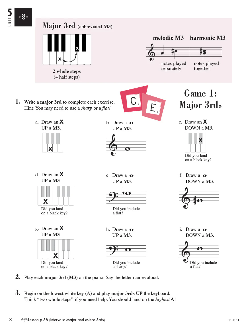 Faber Piano Adventures Theory Book 3B - Image 5