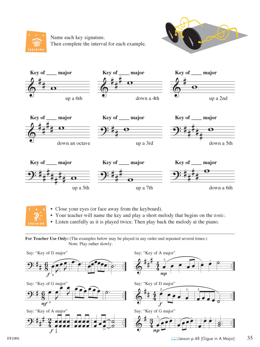 Faber Piano Adventures Theory Book 4 - Image 5