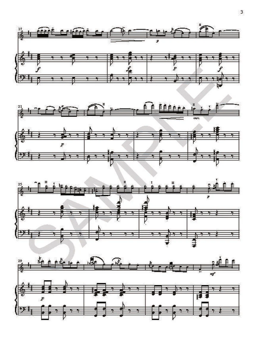 Paganini Two Pieces: La Campanella and Moto Perpetu - Image 4
