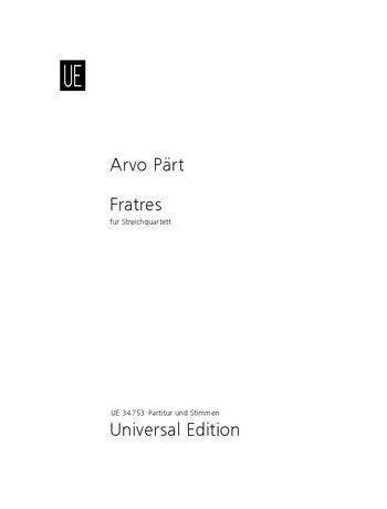 Part Fratres String Quartet