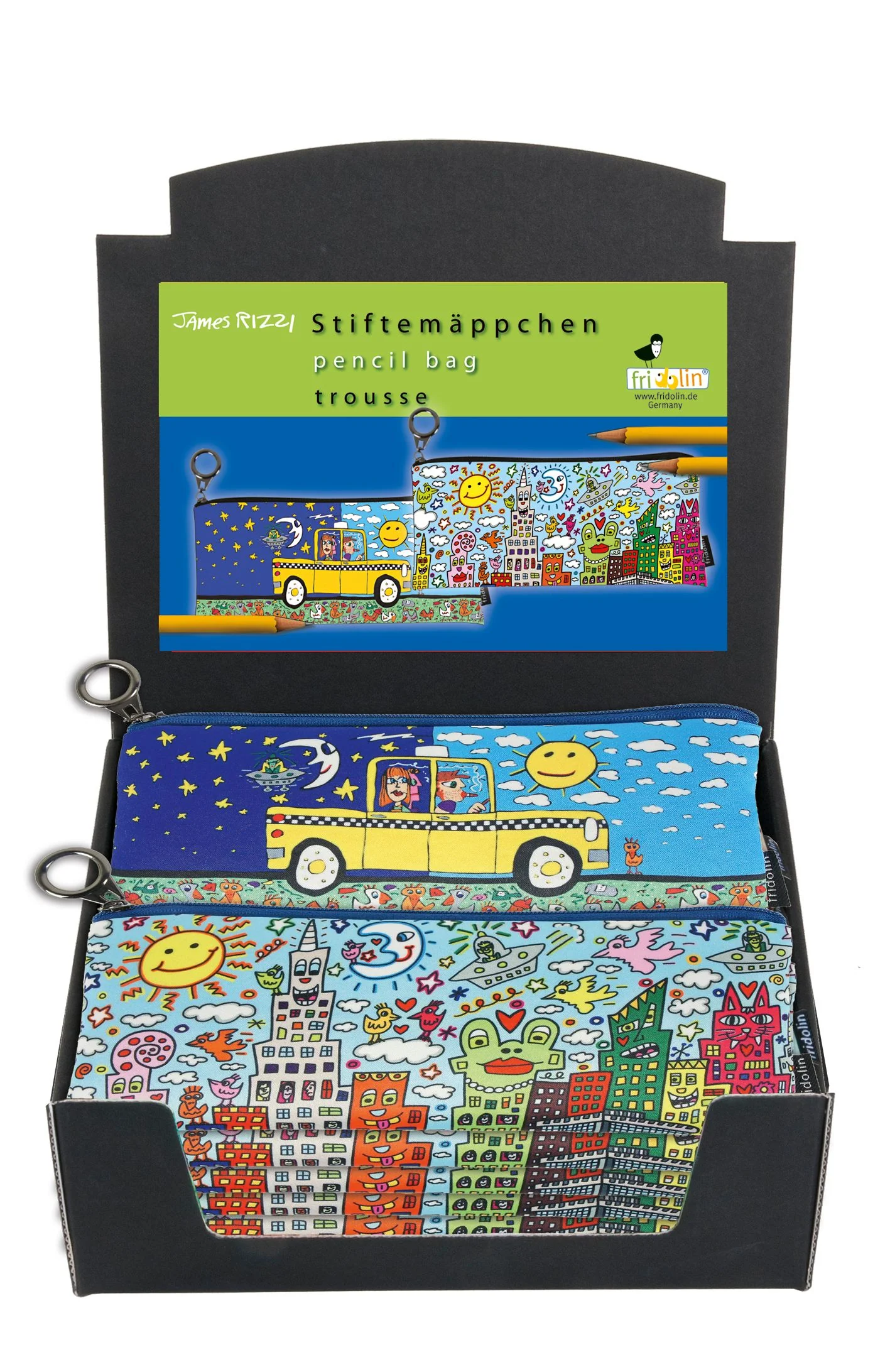 Pencil Case: NYC designs by James Rizzi - Image 3