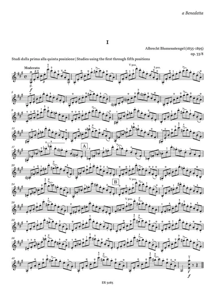 Perlini Studies For Violin - Fasc. III: VI-VII Positions - Image 2