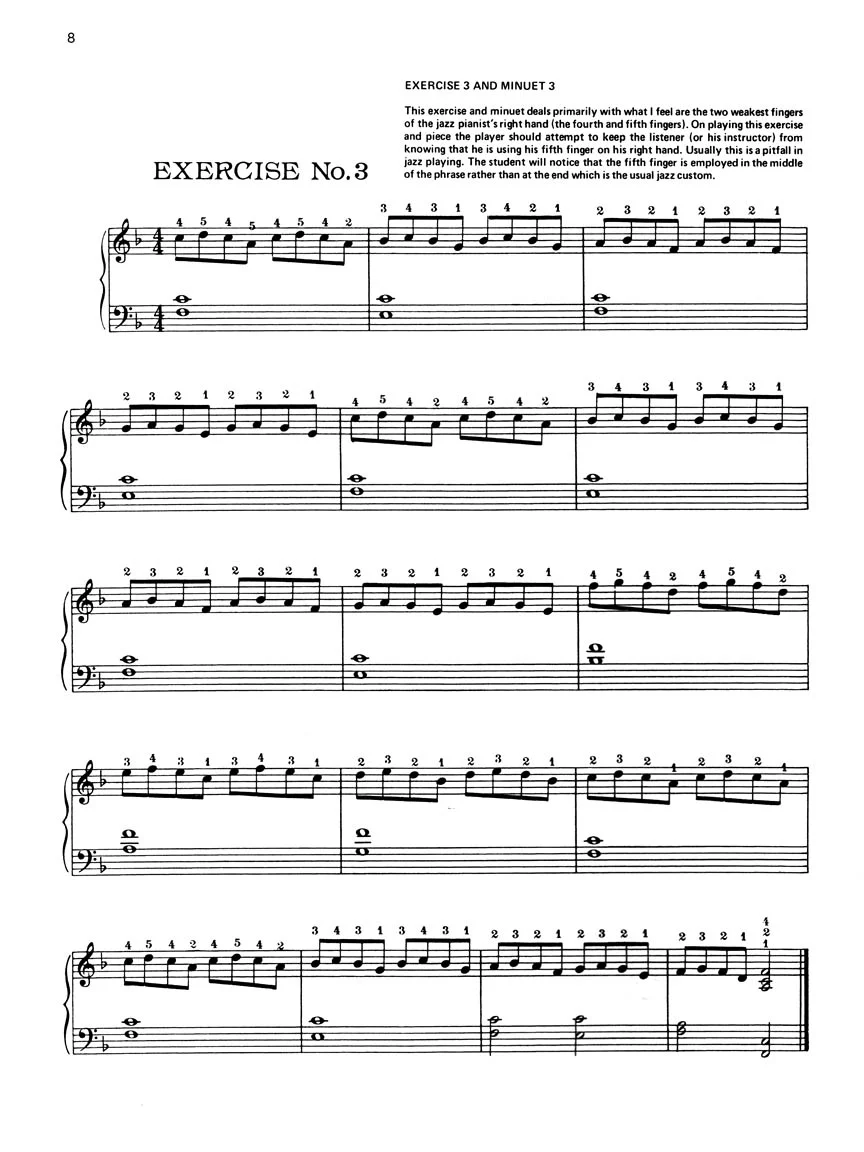 Peterson, Oscar - Jazz Exercises, Minuets, Etudes & Pieces for Piano - Image 4