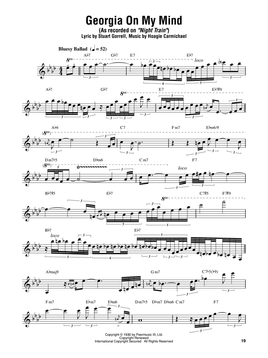 Peterson, Oscar - Omnibook for Single Line C Instruments - Image 6