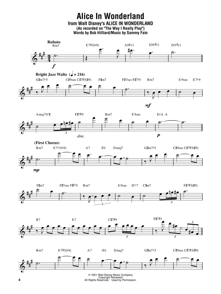 Peterson, Oscar - Omnibook for Single Line E-flat Instruments - Image 3