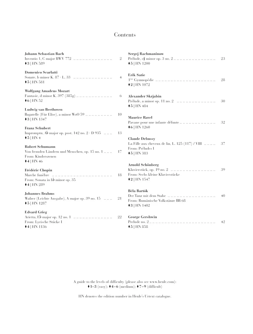 Henle Album From Bach to Gershwin - Image 2