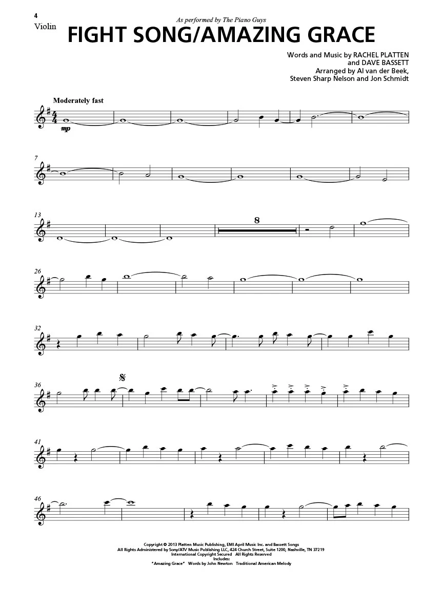 Piano Guys - Uncharted - Piano Solo/Optional Violin - Image 5