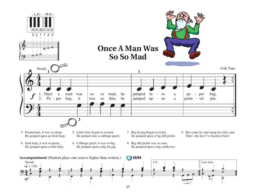 Piano Lessons Book 1 - Hal Leonard Student Piano Library - Image 7