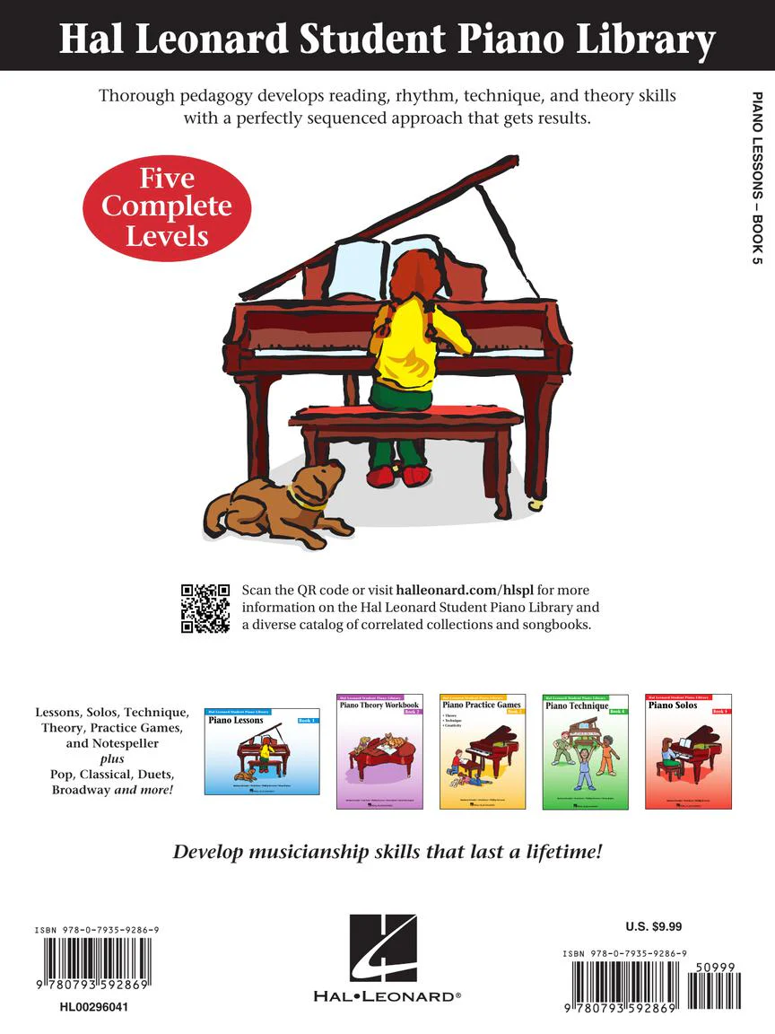 Piano Lessons Book 5 - Hal Leonard Student Piano Library - Image 7