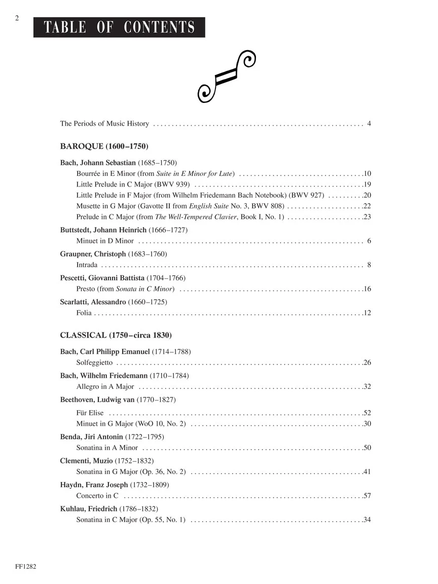 Faber Piano Literature Book 4 - Image 2