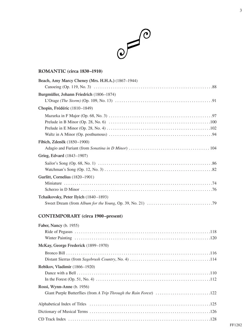 Faber Piano Literature Book 4 - Image 3