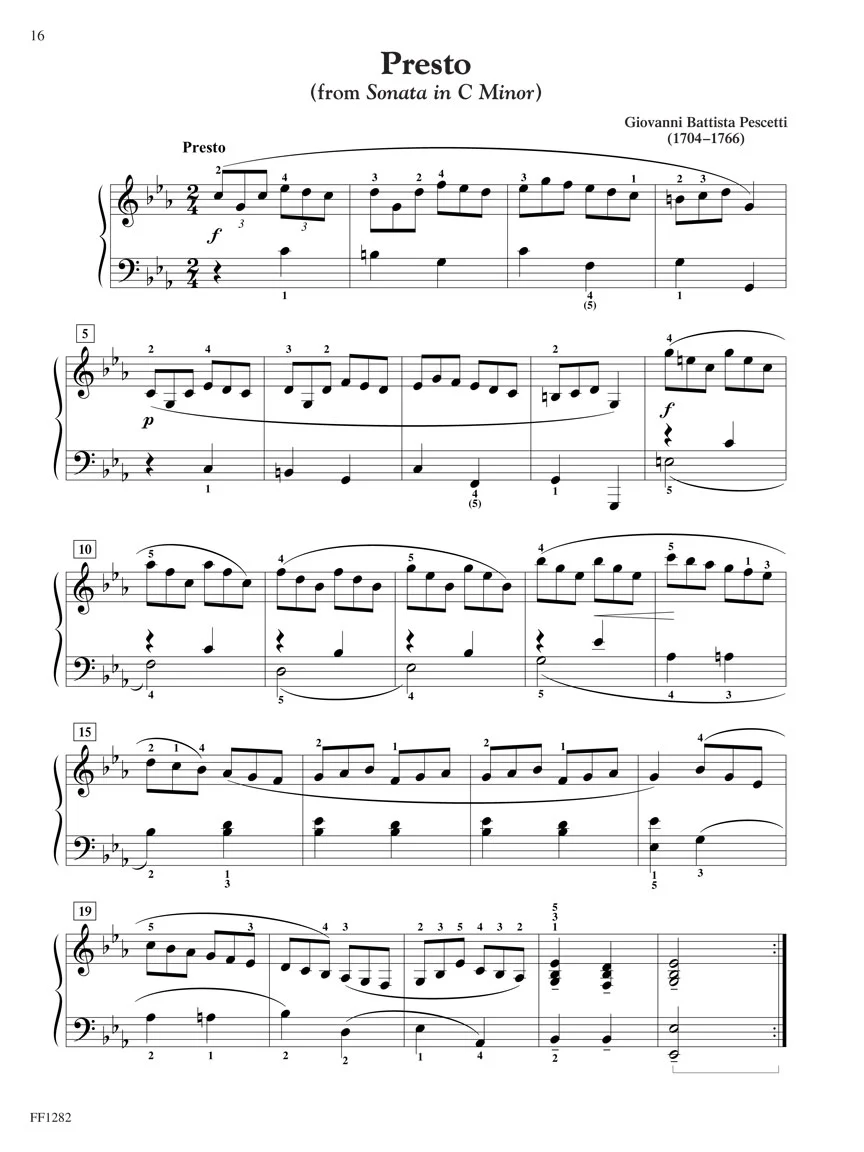 Faber Piano Literature Book 4 - Image 4