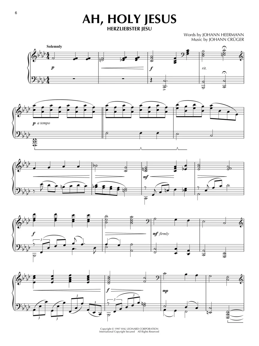 Piano Solos for Lent - Image 4
