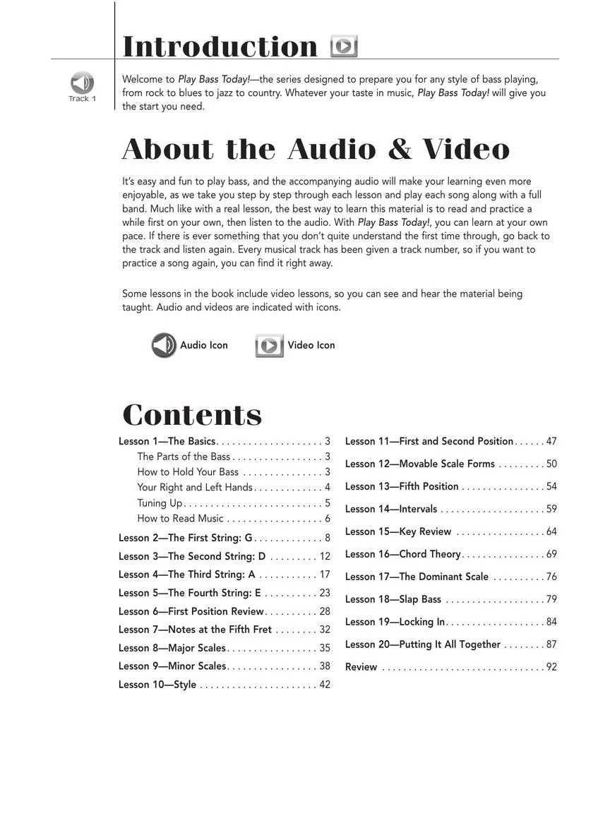 Play Bass Today! All-in-One Beginner's Pack - Image 2