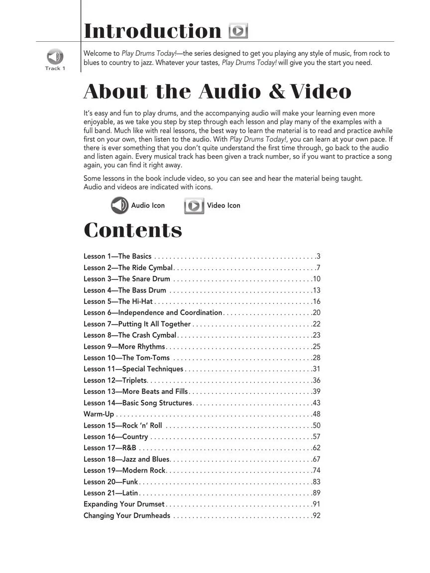 Play Drums Today! All-in-One Beginner's Pack - Image 2