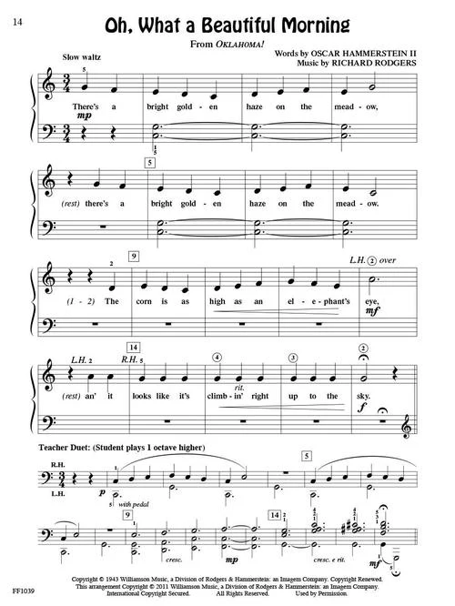Faber Kids' Songs - PlayTime Piano - Level 1 - Image 5