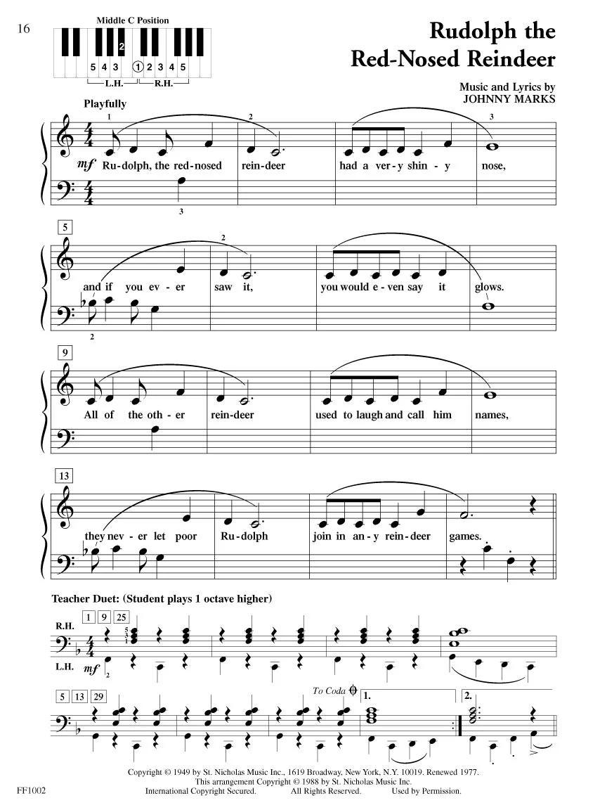 Christmas - PlayTime Piano - Level 1 - Image 2